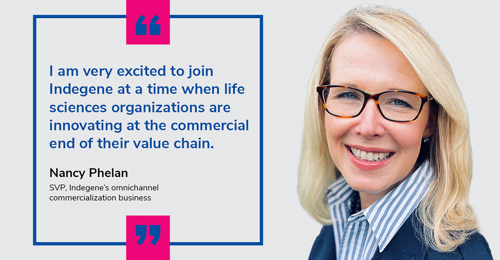 Industry commercialization expert, Nancy Phelan joins Indegene as SVP leading its global omnichannel commercialization business